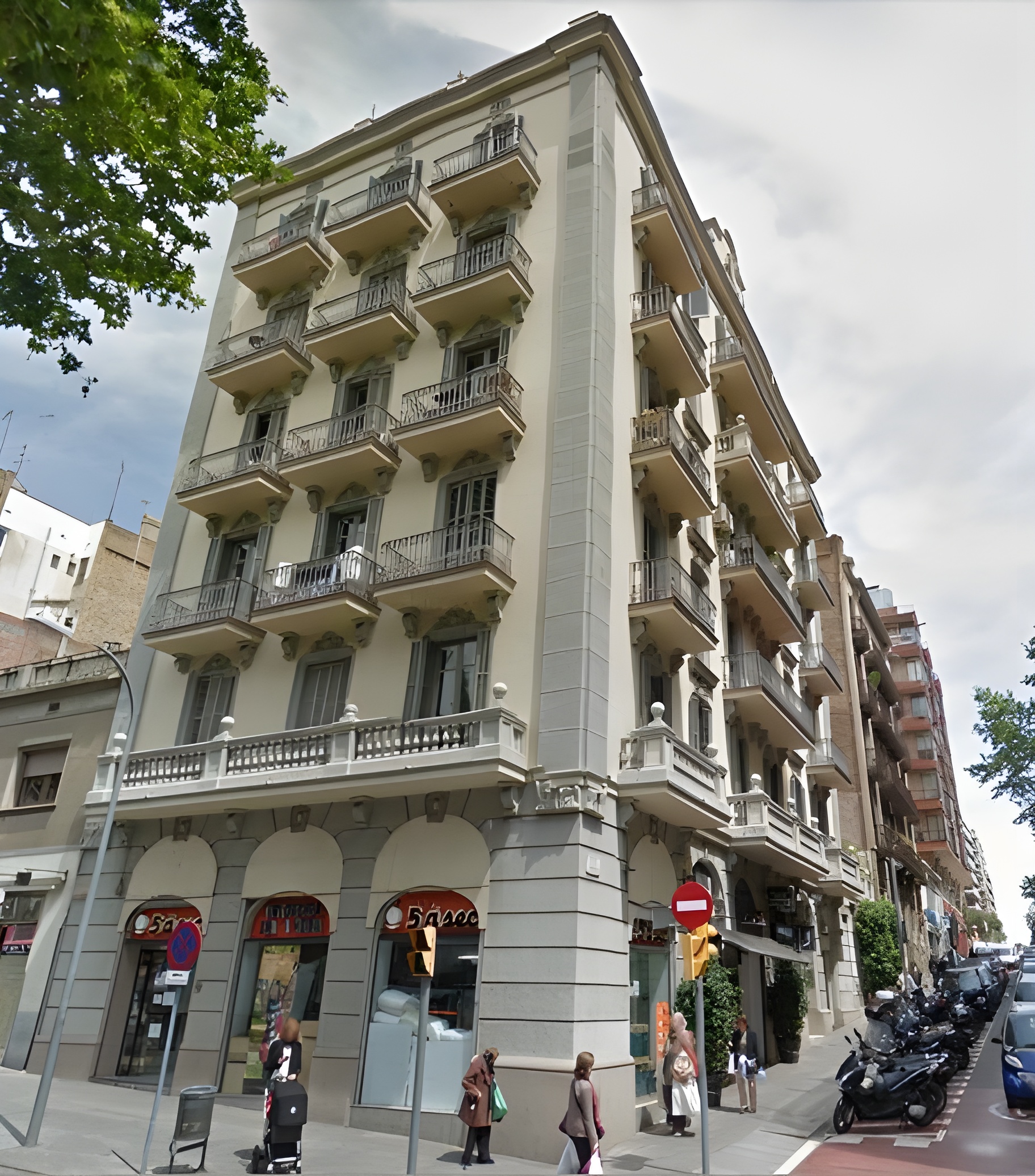 Estructura de edificio en construcción